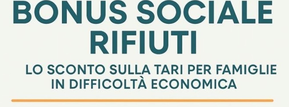BONUS SOCIALE TARI